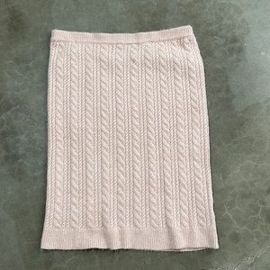 Cable Knit Skirt